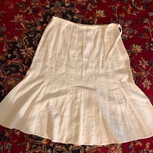 Liz Claiborne 100% linen skirt